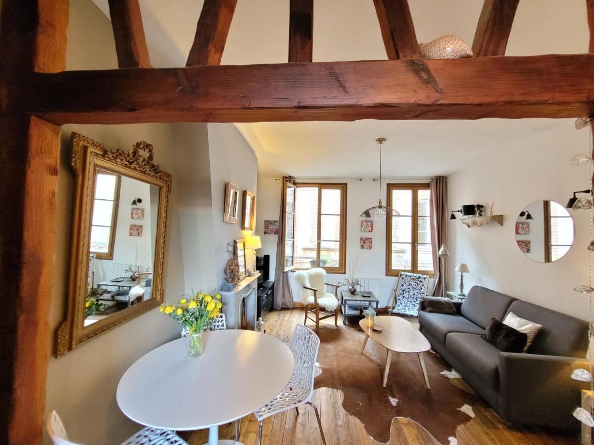 Le Valentin - Parking Prive - Coeur Historique - La Clef De Honfleur Apartment Exterior photo